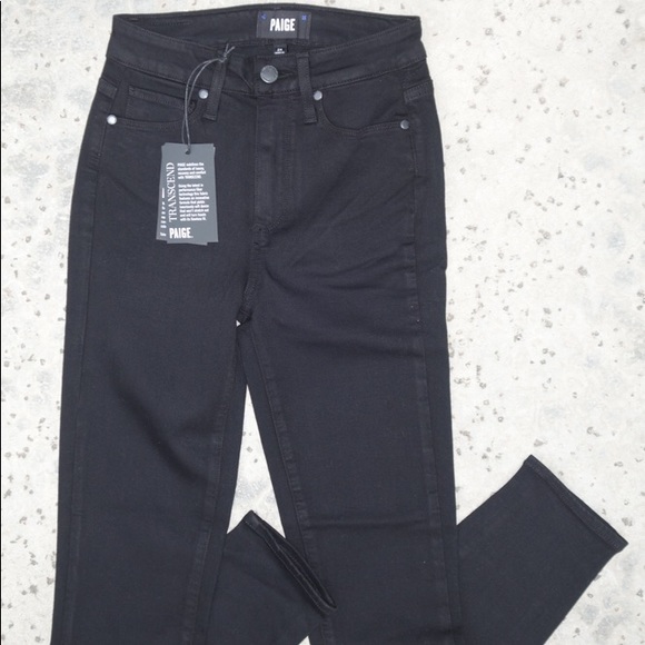 PAIGE Margot Crop Ankle High Rise Skinny Jeans - Picture 2 of 4